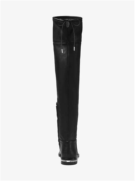 michael kors stival jamie eco suede stretch taco|michael michael kors jamie over the knee boot .